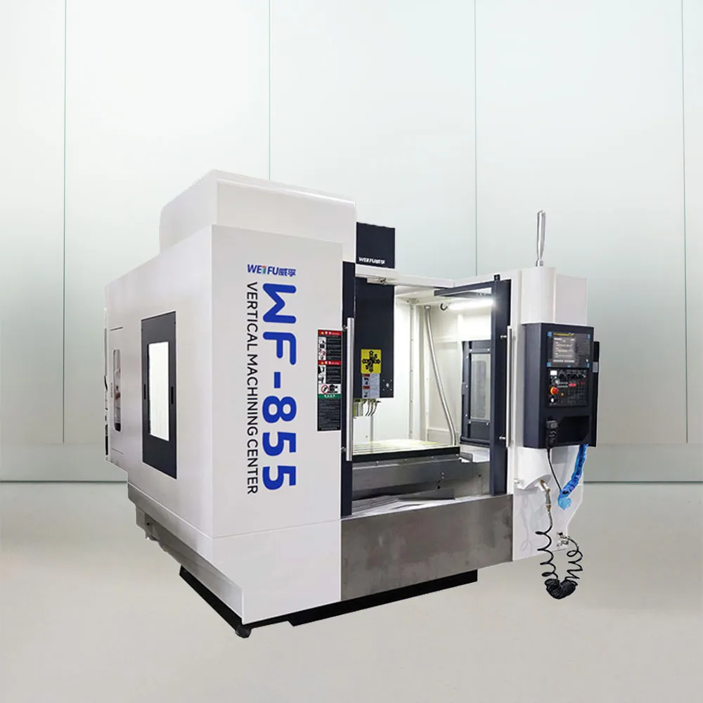 Direct Factory WF-855 High Precision 3 Axis Vertical BT40 CNC Milling Machine with Automatic ATC Siemens Control