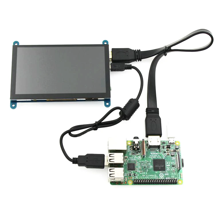 5inch Raspberry Pi Display 2 3 4 B Tft Lcd 800x480 Capacitive Touch Screen Module