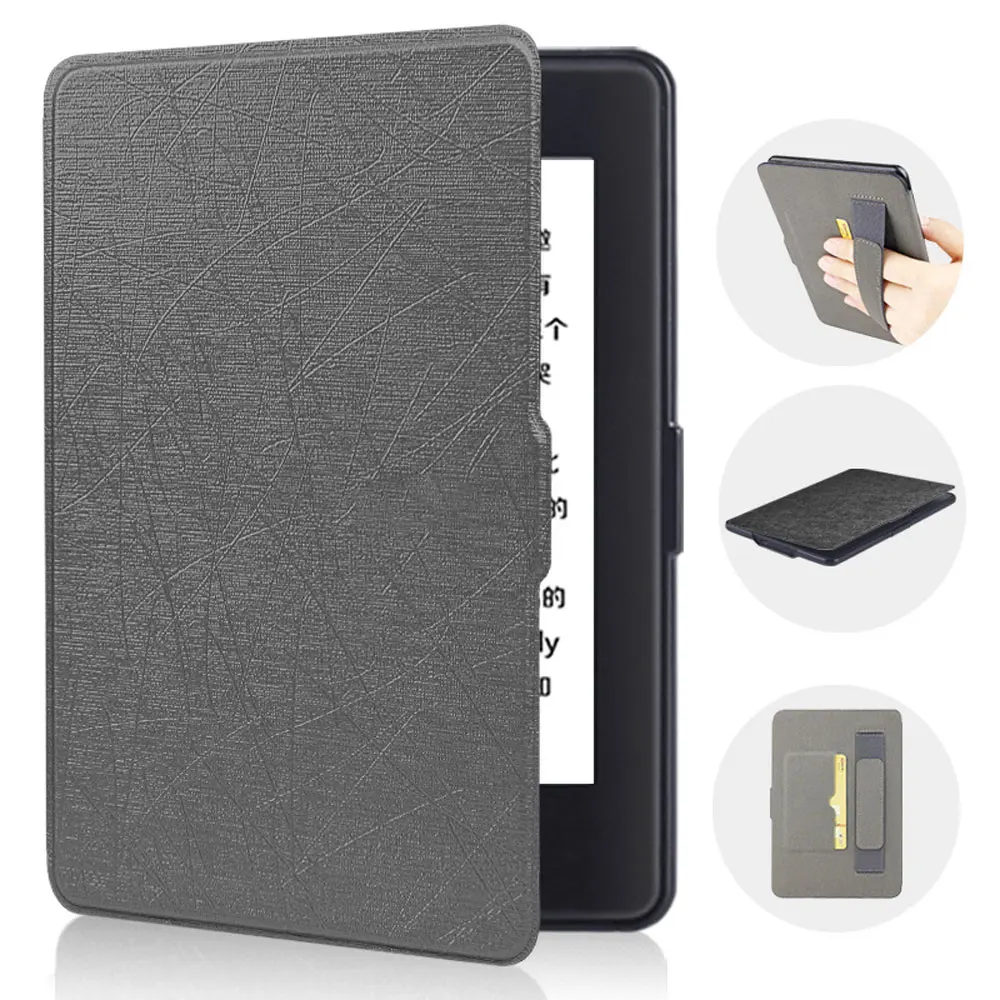 Smart Protective E-Reader Cover For Kindle Paperwhite 11 Generation E Books Case Design Colored Drawing Wholesale Custom