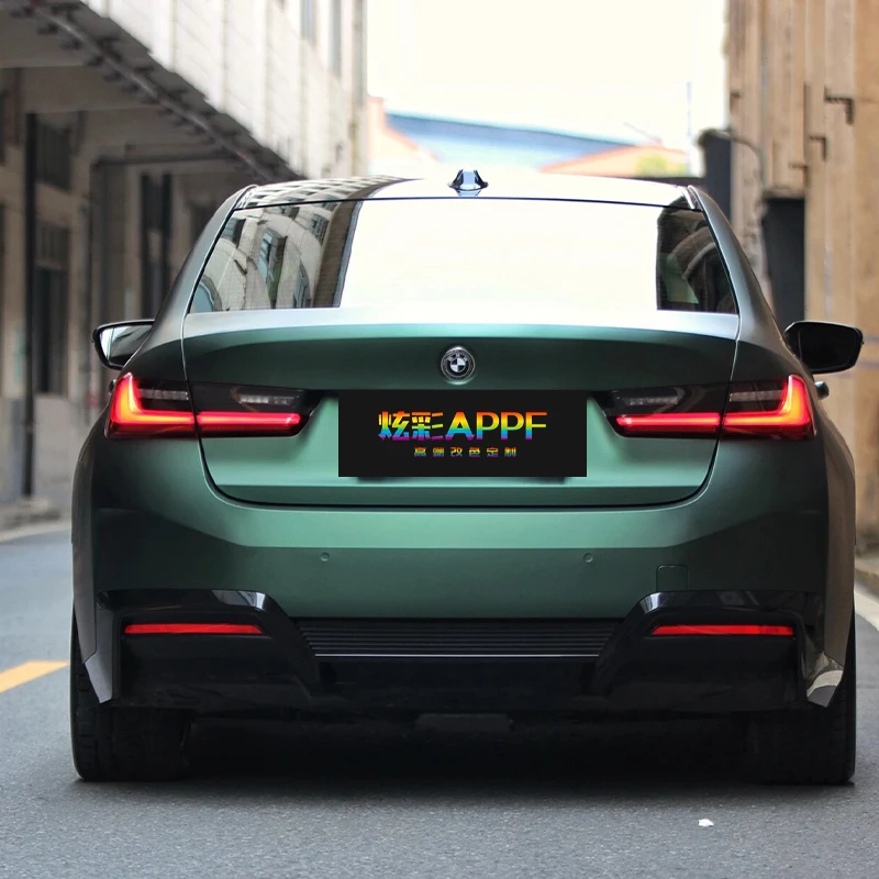 Auto Paint Color Change Film 1.52*18 M Adhesive Vinyl Sticker Wrap Vinyl Super Matte Dark Green for Car Body