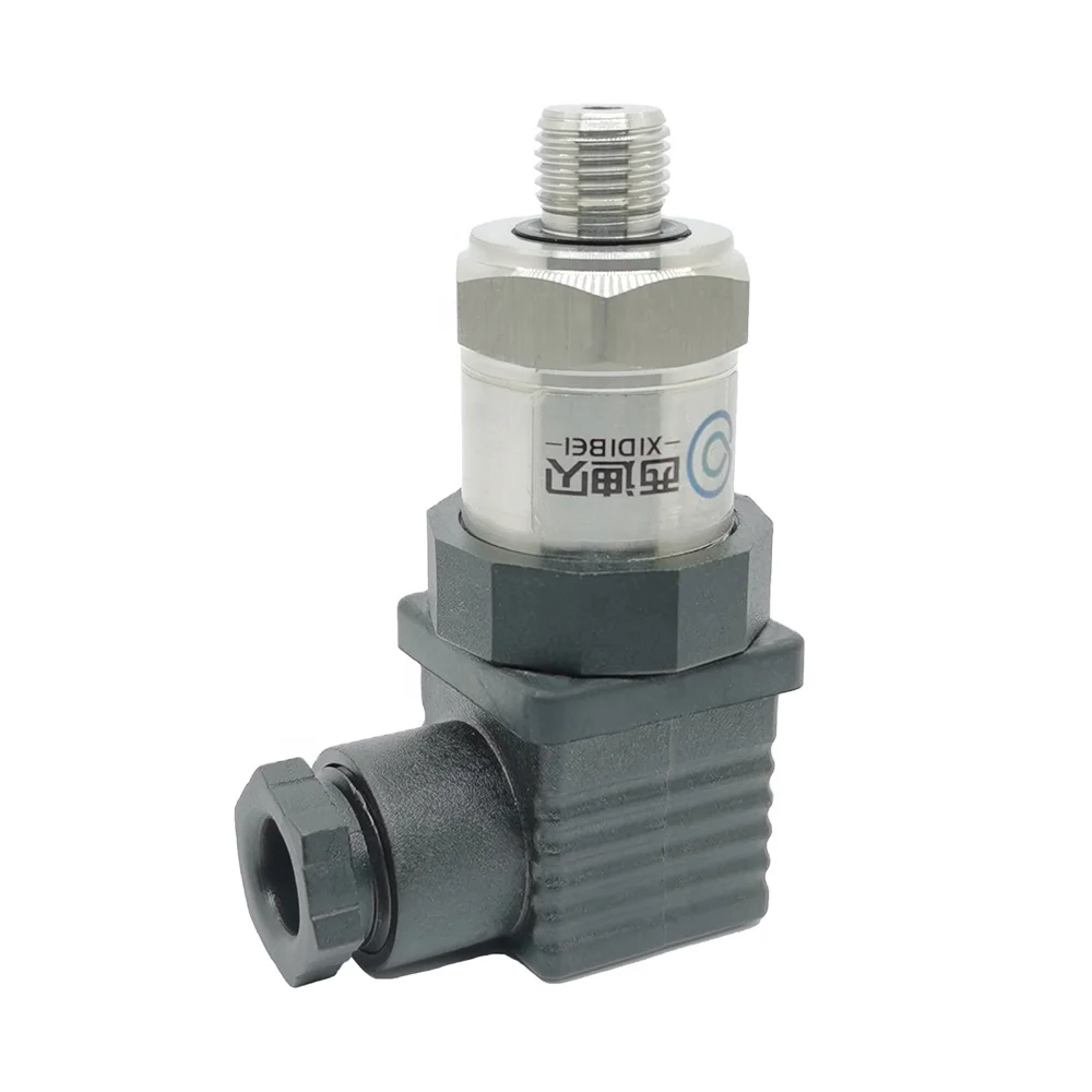 XDB306 G1/4 9-32VDC 4-20mA 0-10V Hirchman DIN43650A 2-600bar Pressure Sensor Stainless Steel Ceramic Pressure Transmitter