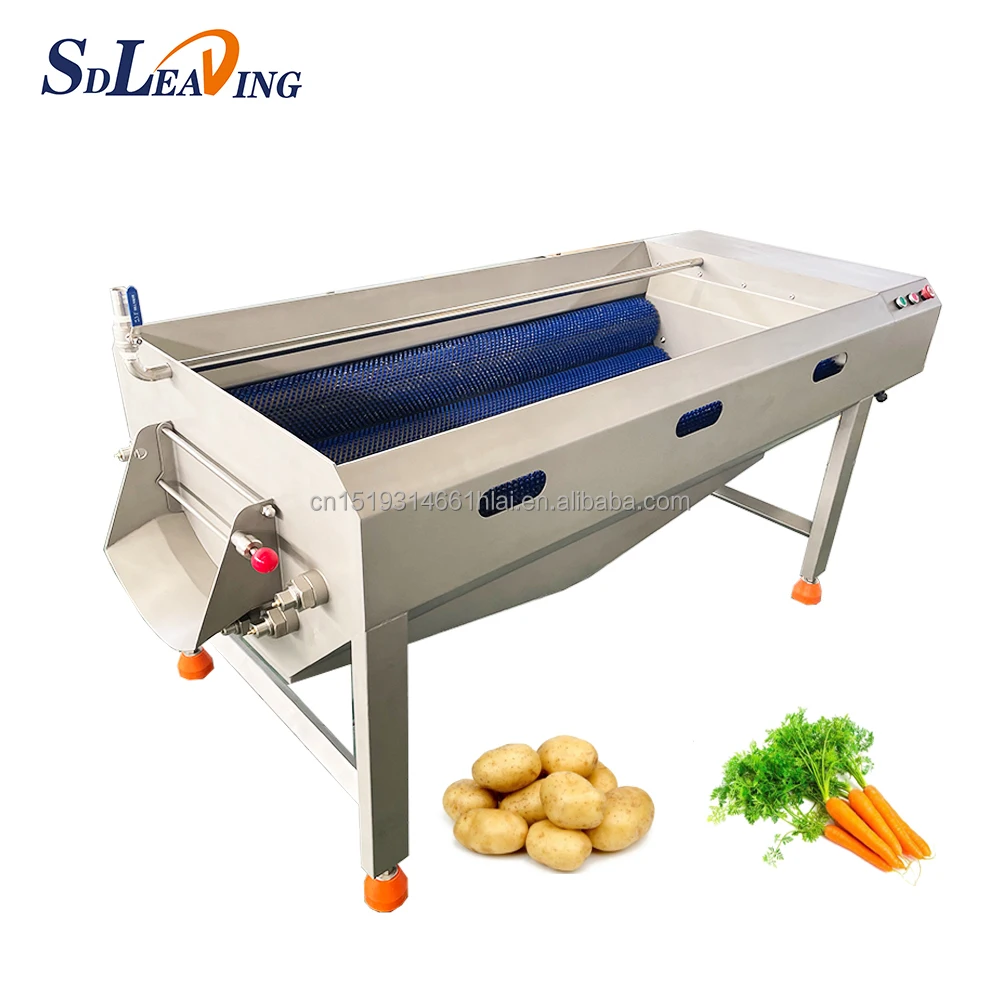 Commercial Small Cassava Peeling Machine Price Ginger Sweet Potato