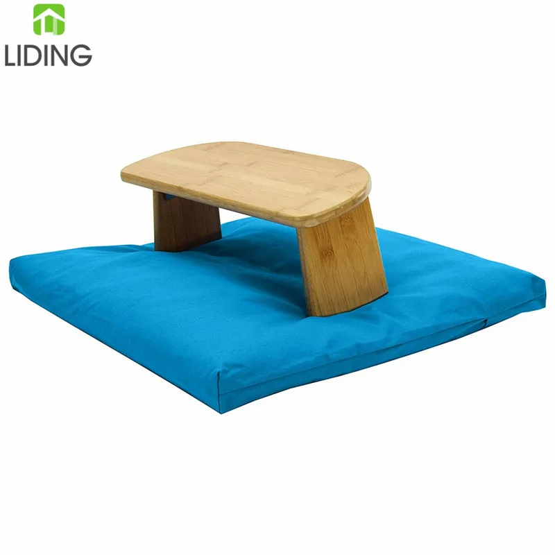 
 Складная бамбуковая скамейка на колени для медитации, йоги, медитации и намаза с сумкой для переноски  