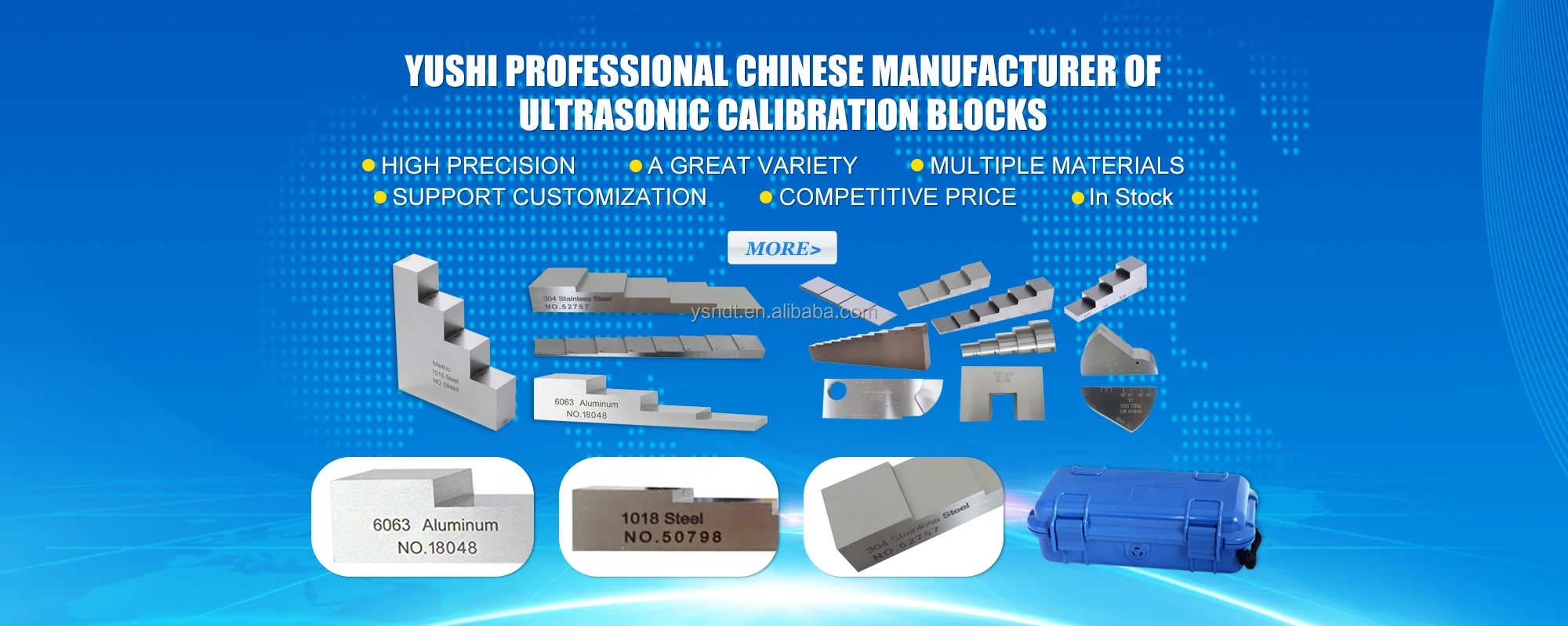 Factory Standard Ultrasonic Test Block Iiw2 Carbon Steel Calibration