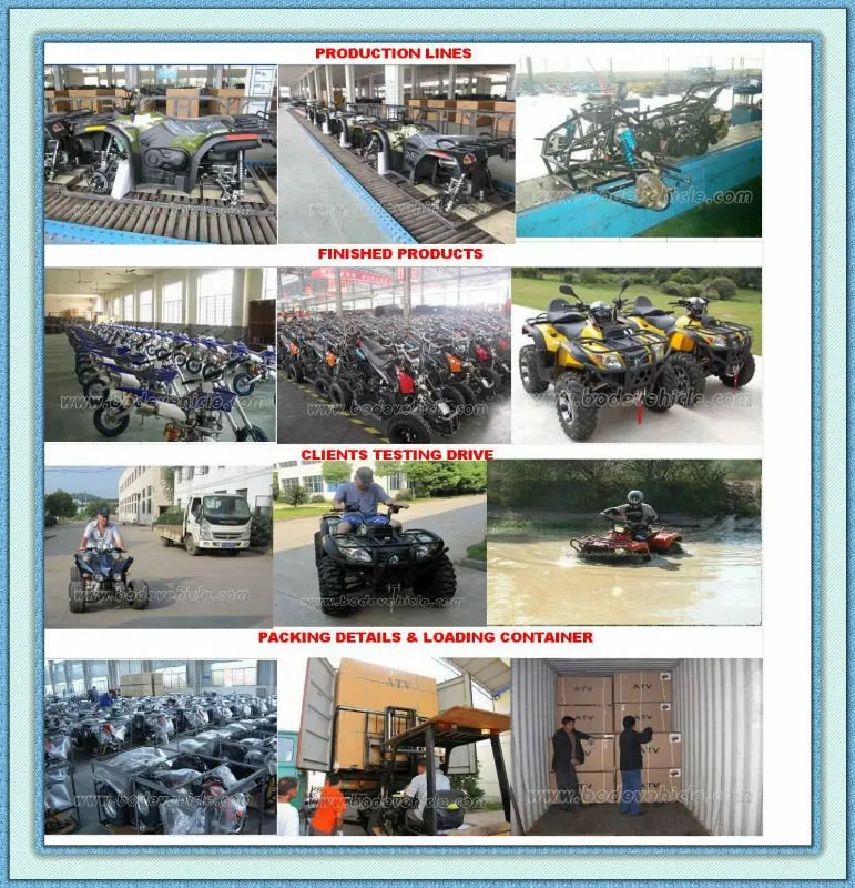 EEC COC 500CC UTILITY ATV 4X4 Farm Quad in Go Kart (MC-397)
