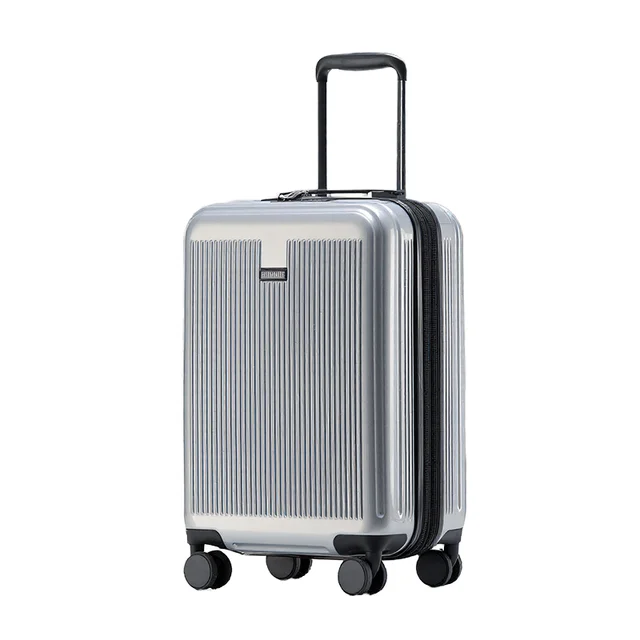 Custom Printed Expandable Zipper Suitcase Universal Wheels Female Students' Travel Case Polyester Wholesale Cross-Border Rolling