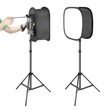 Neewer 2-Pack 480 LED Video Light Lighting Kit Dimmable LED Panel for Photo Studio Product Portrait YouTube Video Photography detail image