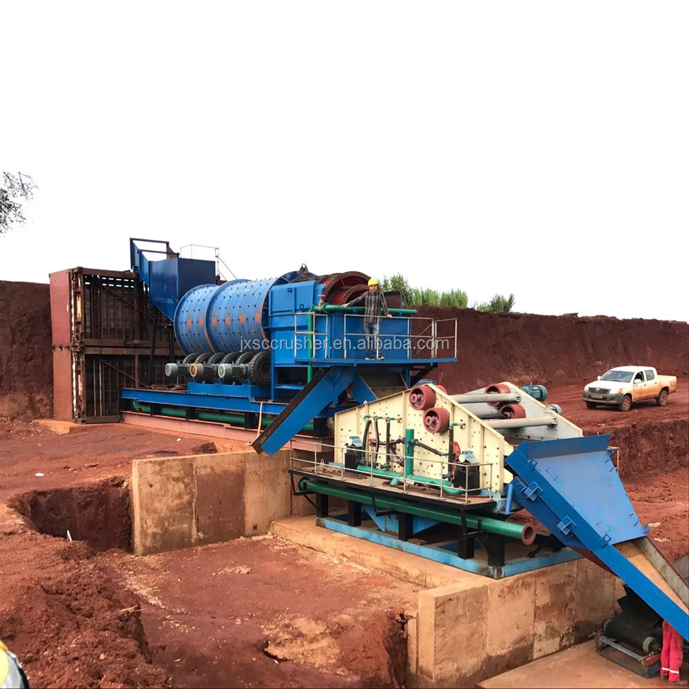 Small Scale Gold Mining Equipment 40 Mt Gold and Diamond Washing Plant