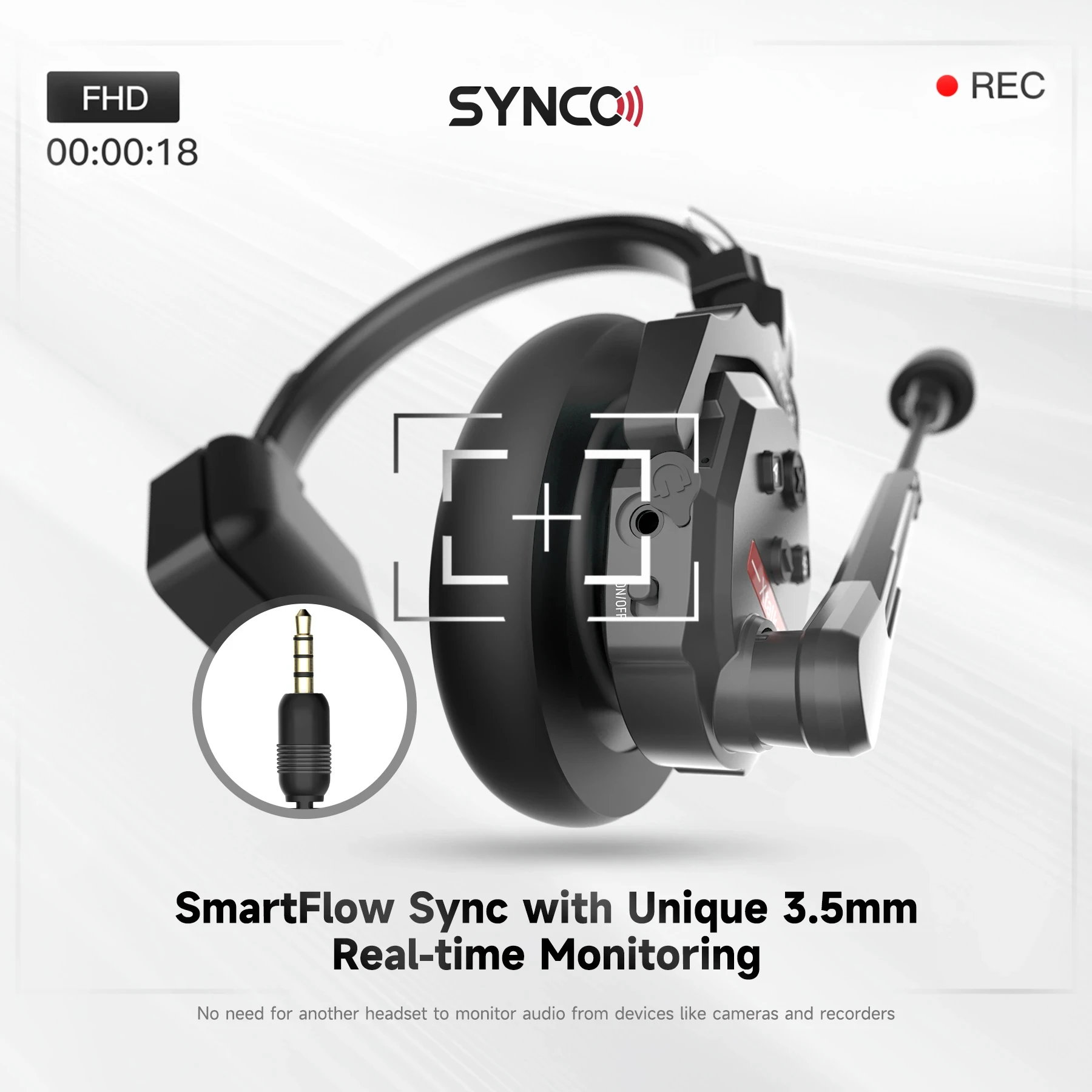 SYNCO Xtalk X5 Xtalk X2 X3 Wireless Intercom System 2.4G Communication Headset With Battery Wireless Microphone for Team Studio