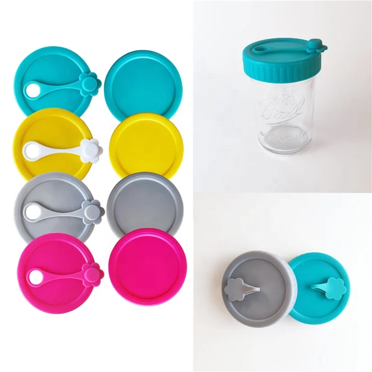 70mm Colored Plastic Storage Caps For Mason/canning Jars Buy Regular Mouth Mason Jar For