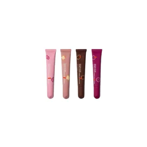 12 Colors Rhd  Wholesale Vegan Lipstick Moisture Locking Lip Glaze High-shine Lip Plumping Lip Gloss for Makeup