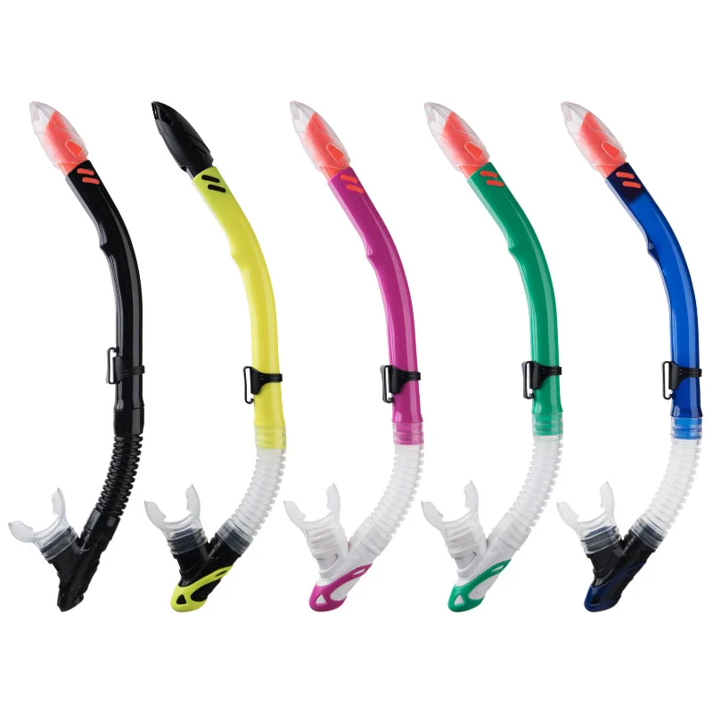 Hot Selling Professional Mouthpiece Underwater Breath Snorkel Spearfishing Diving Snorkel Tube for Training Diving