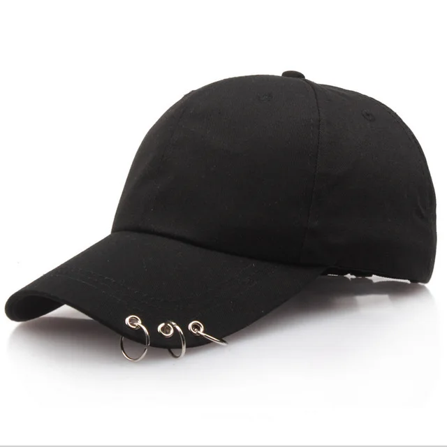 2021 Summer New Snapback Simplicity Hat Boys Ring Adjustable Baseball Cap Garros Hat Fashion Men Women Breathable Solid Color