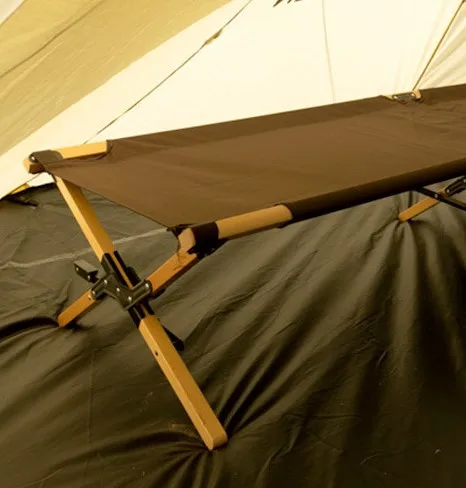 high camping bed