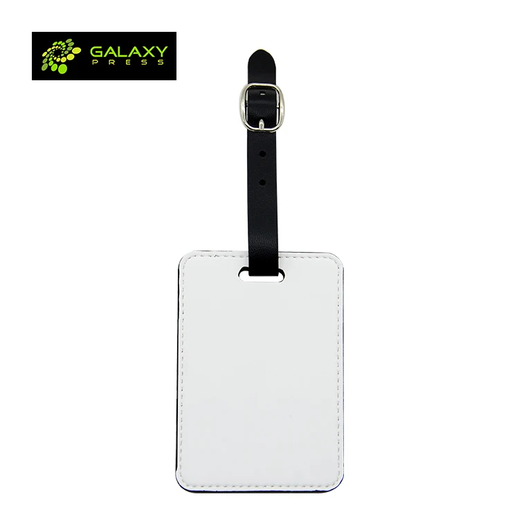 Buy Blank Pu Sublimation Luggage Tag,Pu 