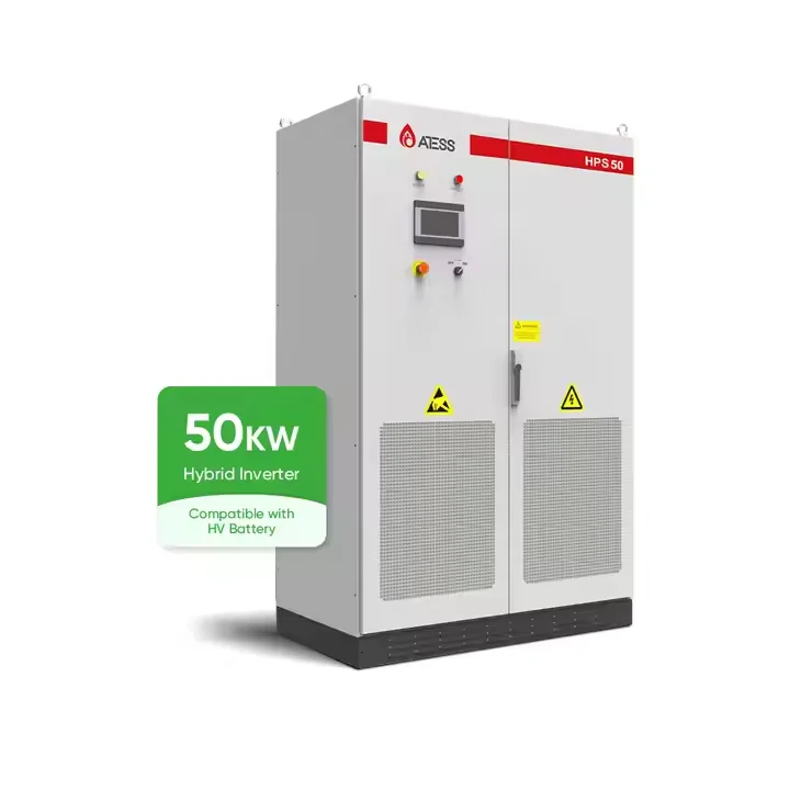 Atess Solar All in One Inverter Smart Voltage 50Kw 3 Phase on Off Grid Control Ups Inverter