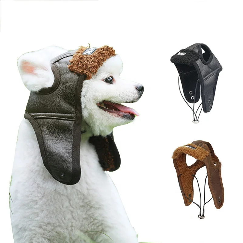 Wholesale Wholesale Dog Pilot Hat Warm Cool Pet Hat For Small Dogs Pets Funny Gift Dog Accessories From m.alibaba.com