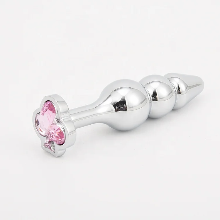 11cm Length 3 Balls Jewelry Big Plug Anal Sex Toys