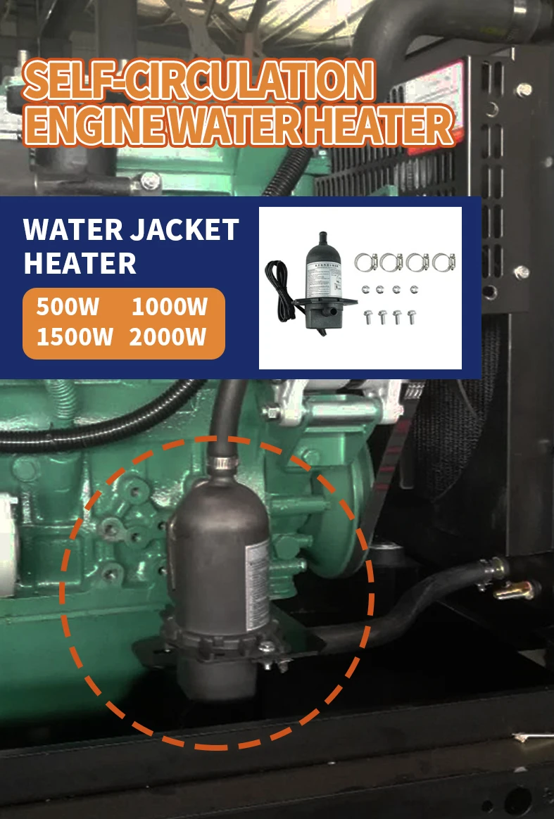 Butane Heater Gearwell Engine Water Jacket Heater, 2KW Self
