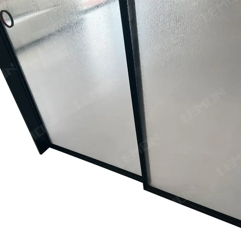 Narrow Frame Double Tempered Glass S Interior Aluminum and Glass Partition Doors SLIDING DOORS Glass Door Slide Systems Modern