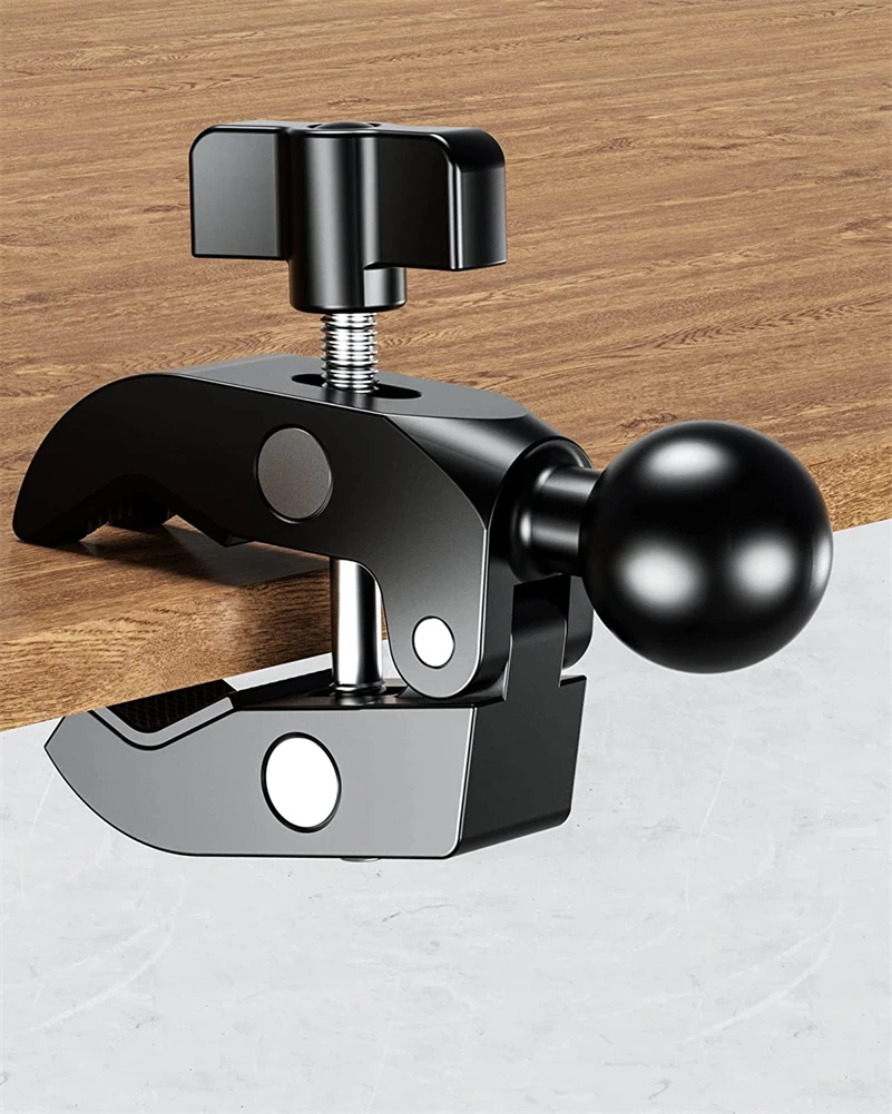 BRCOVAN 1" Ball Motorcycle Phone Mount - Vibration Dampener Holder For RAM Mounts, Fits 5.4-7.2" Phones