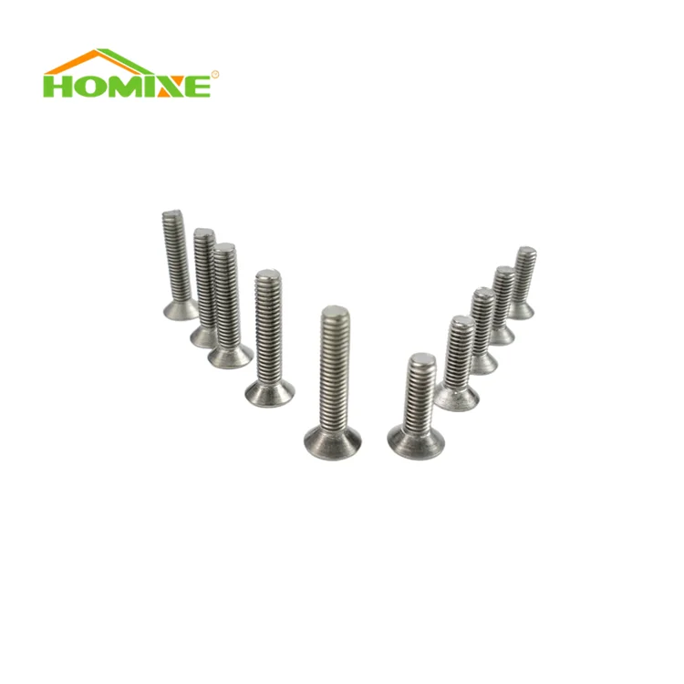 China Manufacture Hexagon Socket Countersunk Head Anodizing Titanium
