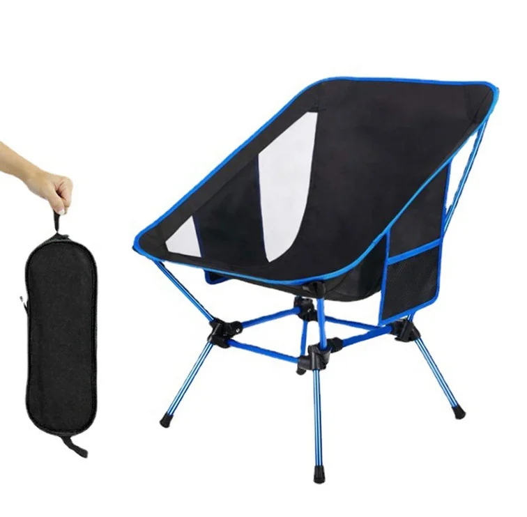 Портативный стул для кемпинга Nature Hike компактный Сверхлегкий складной пешего