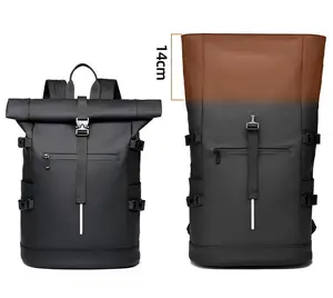 Customized Large Capacity Expandable Waterproof Multifunctional Leisure Travel Computer Backpack Custom Backpack with logo