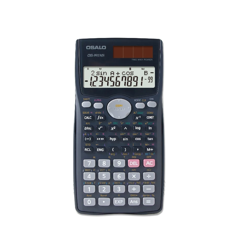 OS-991MS 401 function wholesale scientific calculator solar