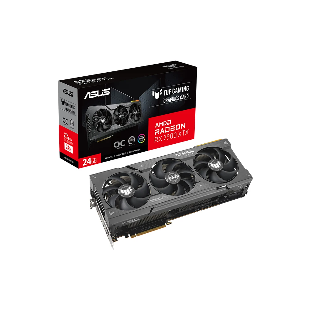 グラフィックボード・グラボ・ビデオカード ASUS TUF-RX7900XTX-O24G-GAMING TUF Gaming Radeon RX 7900 XTXOC Edition 24GBGDDR6