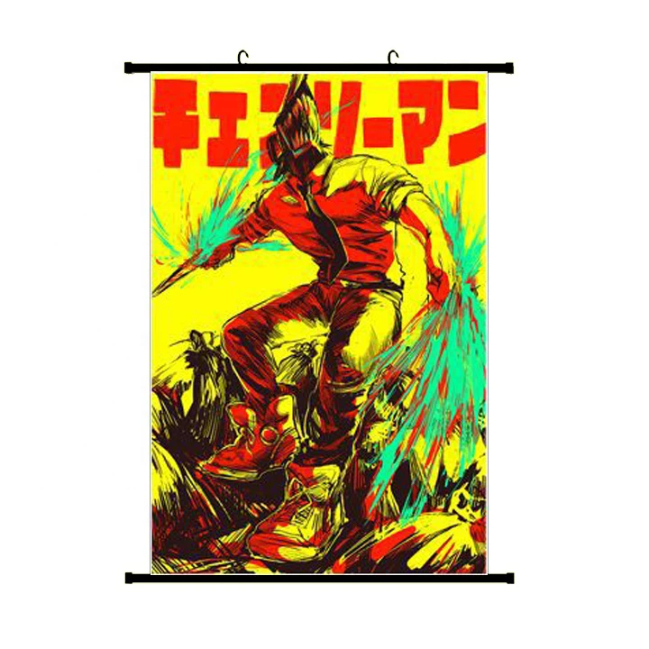 60*90cm 17 Design Cartoon Wall Scrolls Waterproof Posters For The Fans