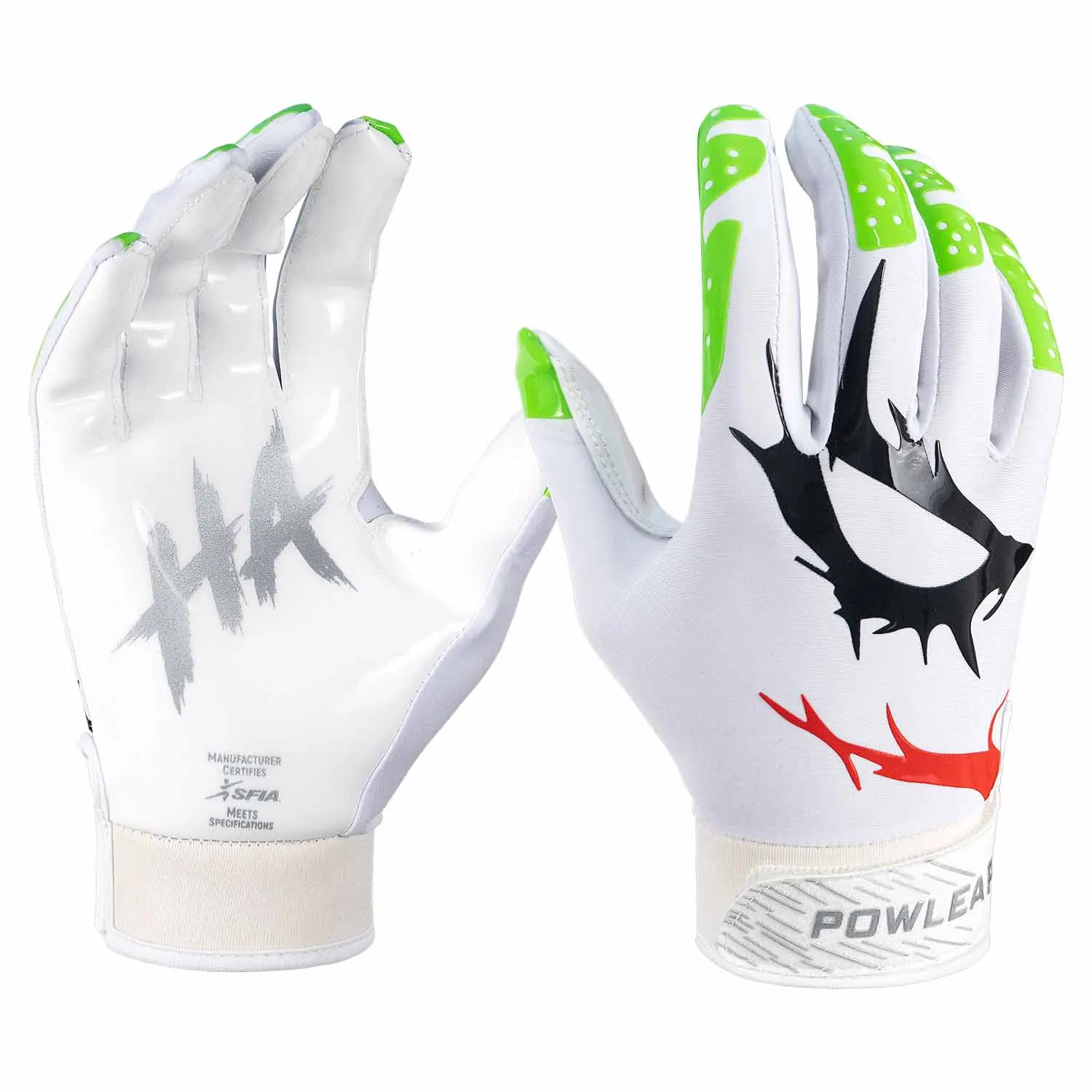 Phenom Elite Drippy Football Gloves Flash Football Gloves Villain