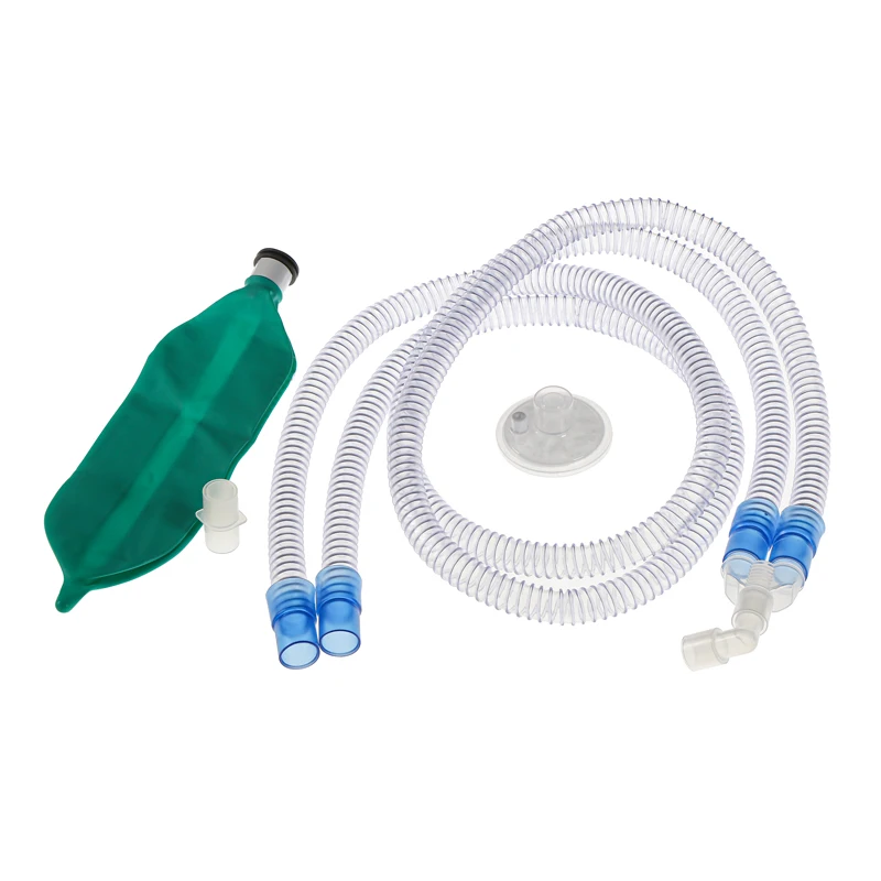 Wholesale Medical Smoothbore Breathing Circuit Disposable Anesthesia Ventilator Tubing for ICU/OR Latex-Free Single Use