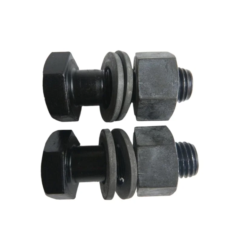 Factory supplier M3 M4 M5 M6 M8 M10 DIN 933 Galvanized 8.8 External Hexagon bolt nut and bolt manufacturing