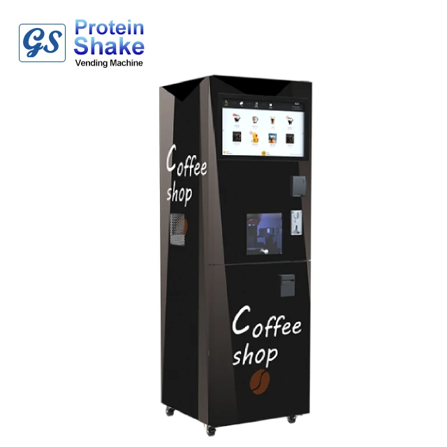 Protein Shakes Cold Energy Drink Vending Machine Card Reader