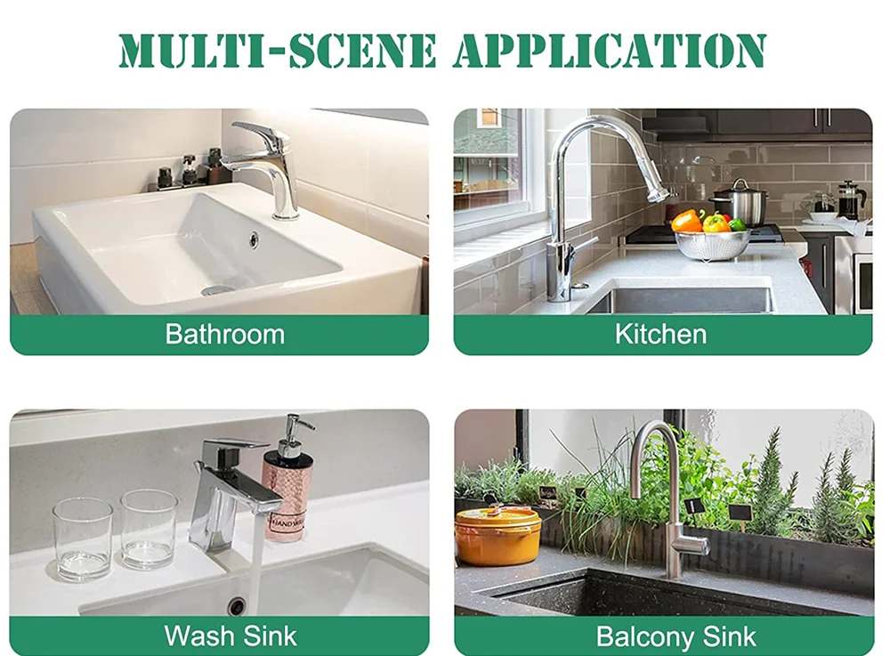 2022 защита от брызг на кухонную раковину в ванную комнату толстый силиконовый смеситель для раковины коврик