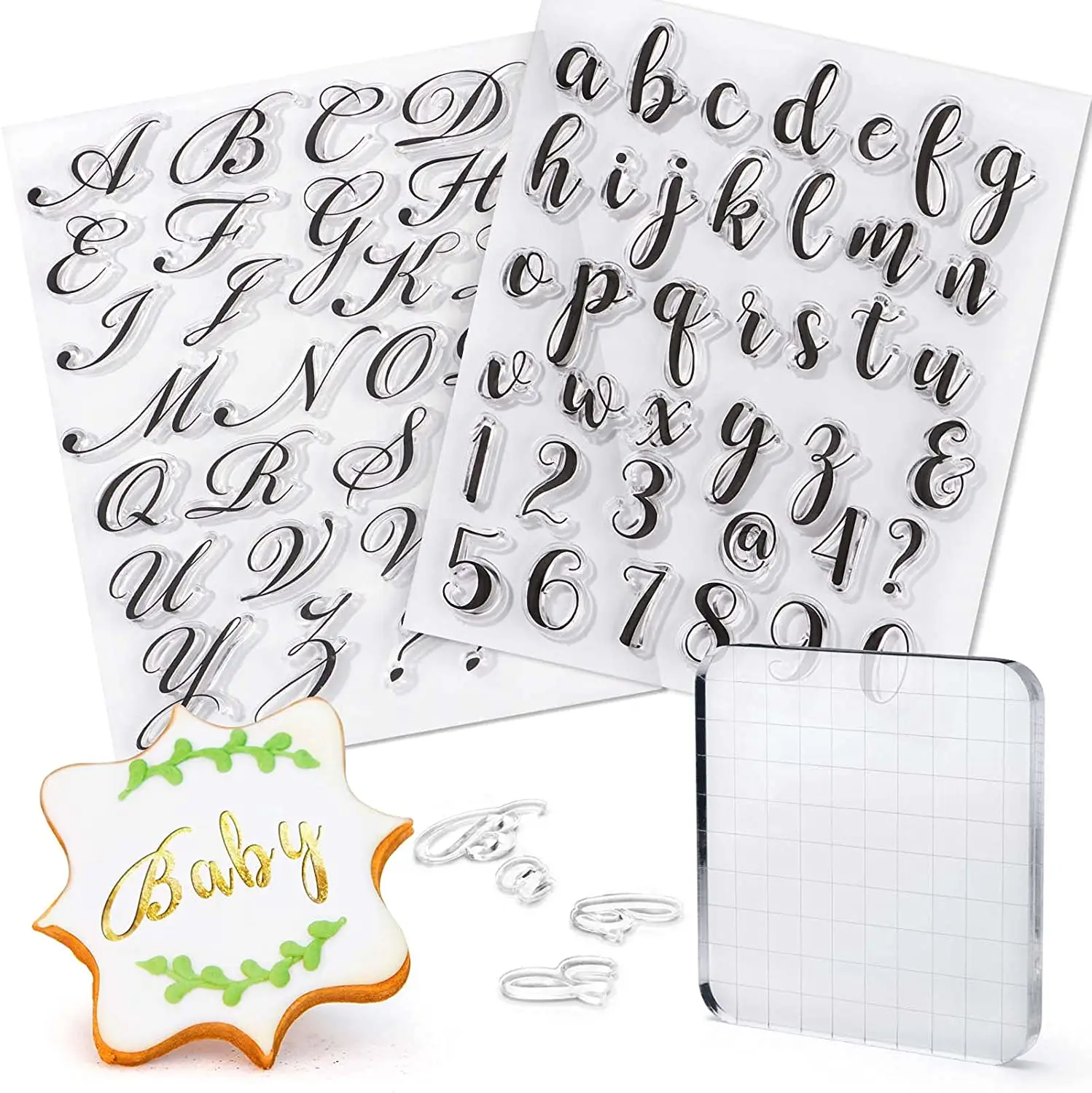 Alphabet Number Baking Cutter Tool Biscuit Fondant Mold Cake Decorating  Plastic Other Baking Accessories Home & Garden Kitchen, Dining & Bar