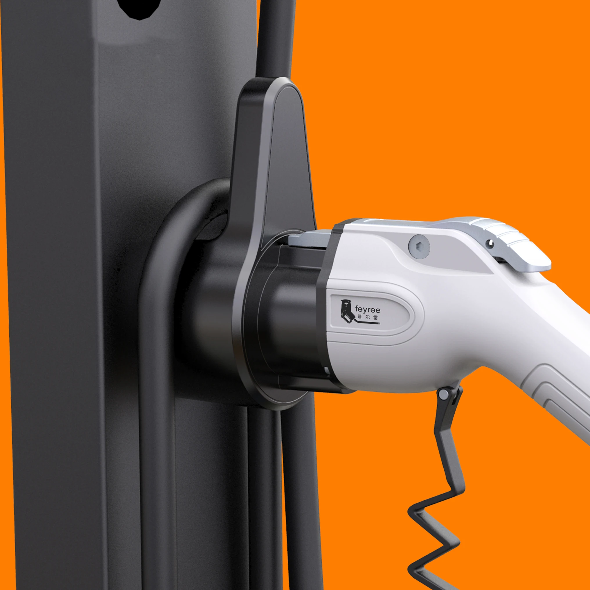 Feyree Selectable 11kw Electric Car Adult Solar Mobile Ev Charger Type2