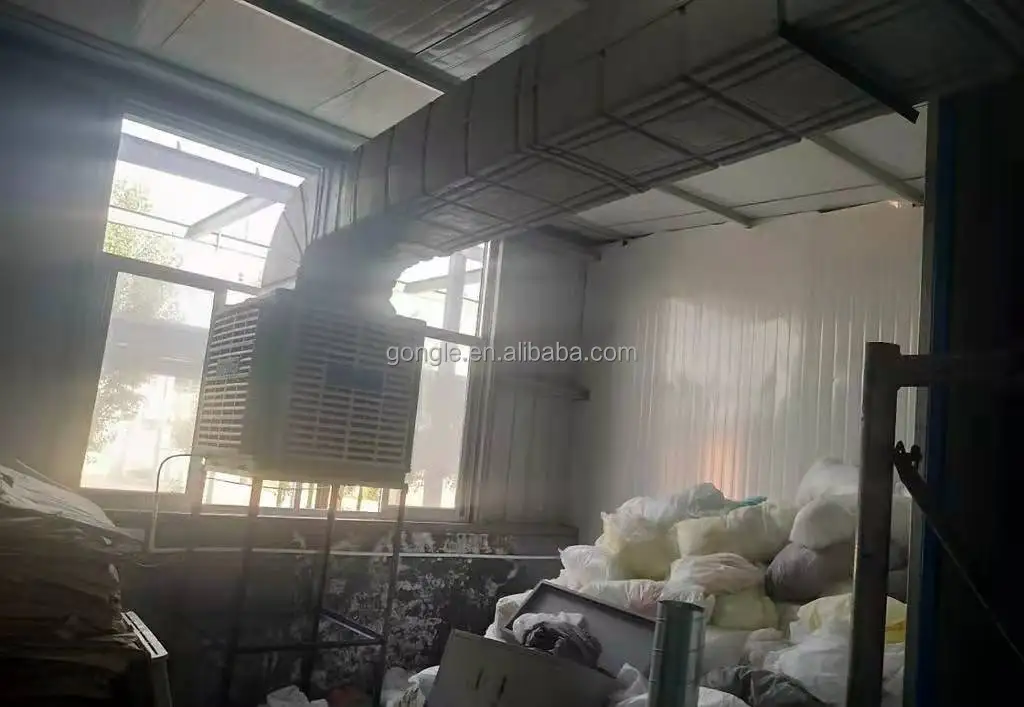 Чиго кондиционеры воздушных испарительных охладителей и Канальные сарай Испарительный воздушный охладитель парниковый воздушный Кондиционер для волос