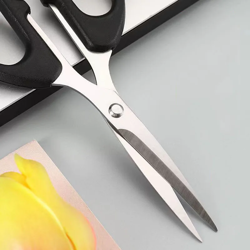 Высококачественные Профессиональные Черные ножницы из нержавеющей стали для офиса и студентов