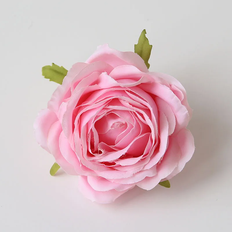 New Arrival Colorful Silk Large Artificial Flower Heads Wholesale