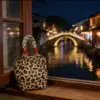 H Leopard print