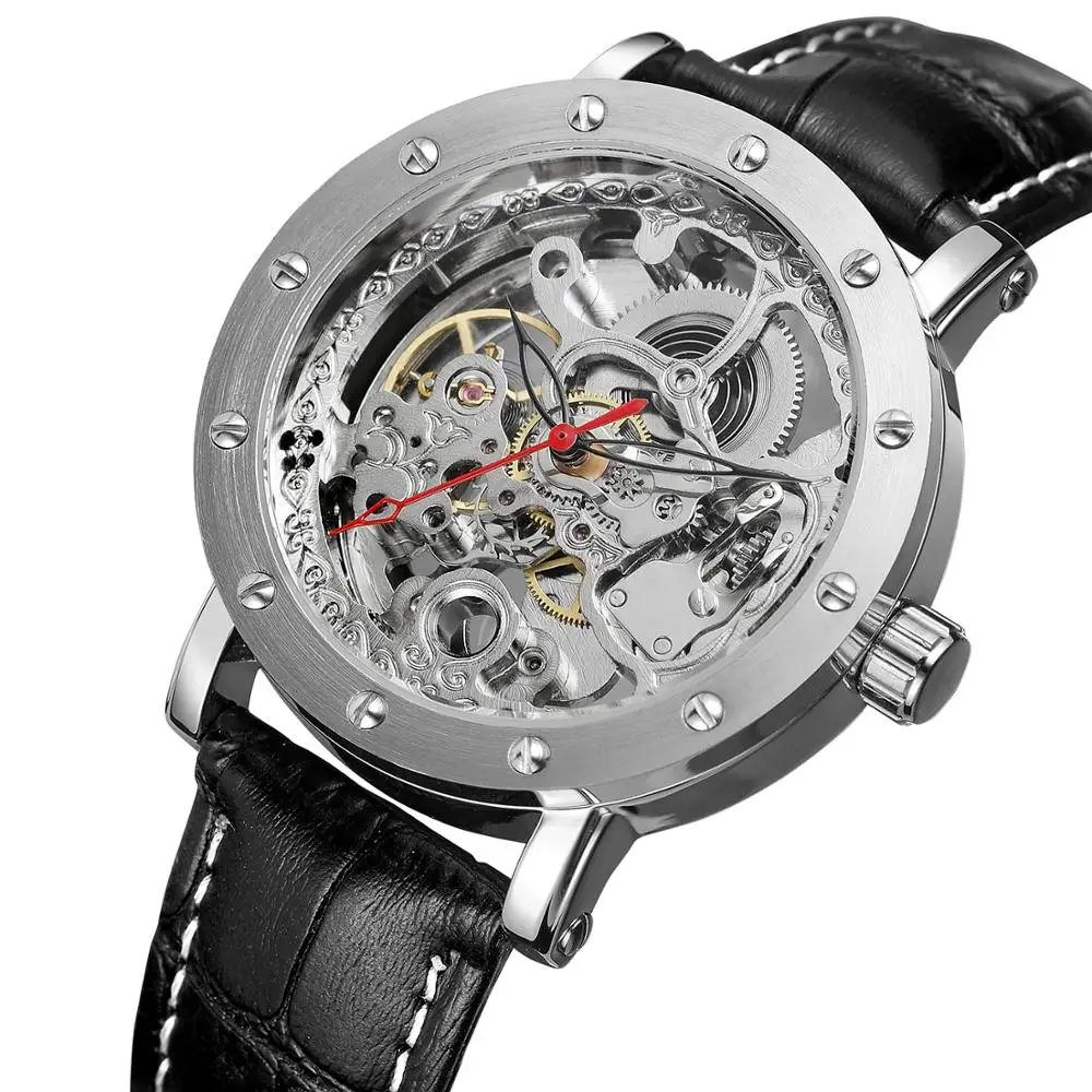 Forsining Leather Automatic Men's Watch