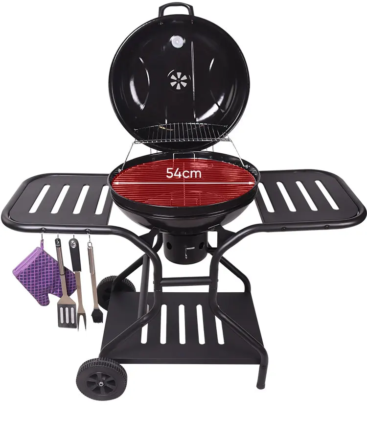 F26 Charcoal Grill Bbq Kettle Grill Outdoor Picnic Backyard Camping