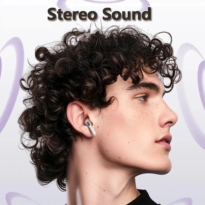 Remax Touch Control Wireless Earphones Bluetooth 5.4 TWS Earbuds Noise Canceling Reduction With Screen HiFi Music ENC Stereo