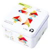 Tangram-travel tin box