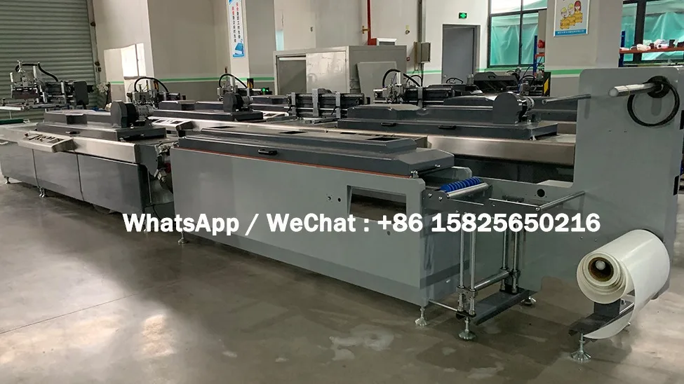 JD-3003) Automatic Roll to Roll Silk Screen Printing Machine for