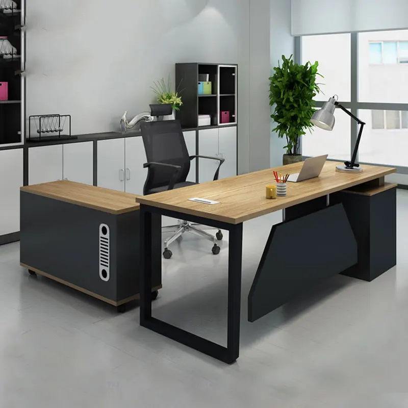 Modern Office Furniture Set Black White Customized Color Luxury Executive Office  Furniture Modern Manager Desk - Buy Office Furniture,Executive Large Modern  Wooden Office Table,Black White Executive Office Furniture Manager Desk  Product on