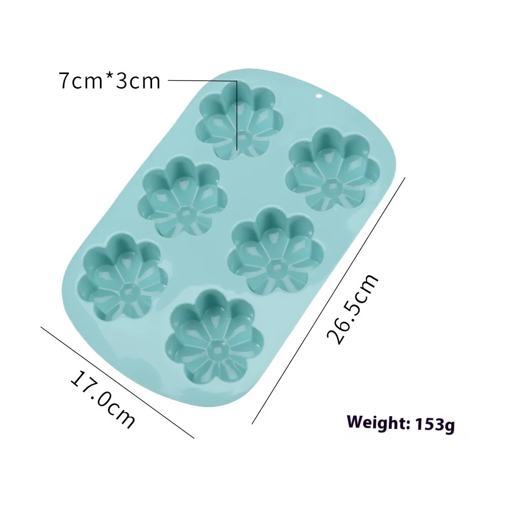 Silicone Muffin Cup and Baking Mold for Chocolate Pudding Jelly Mousse Cake Baking Tools supplier