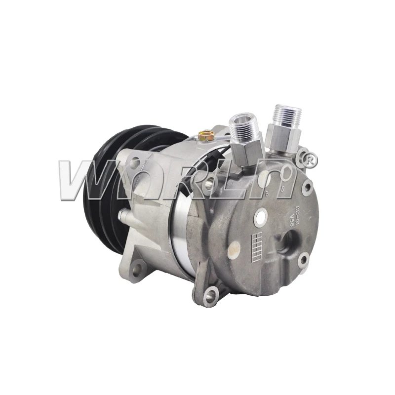 Auto AC Compressor V5 72107511 42N0711170 Car AC Compressor for Komatsu for Laverda for Merlo for Landini 12V WXTK408